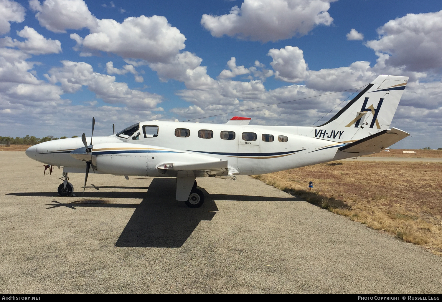 Aircraft Photo of VH-JVY | Cessna 441 Conquest | Hardy Aviation | AirHistory.net #644454