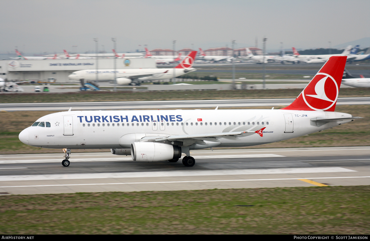 Aircraft Photo of TC-JPM | Airbus A320-232 | Turkish Airlines | AirHistory.net #644466