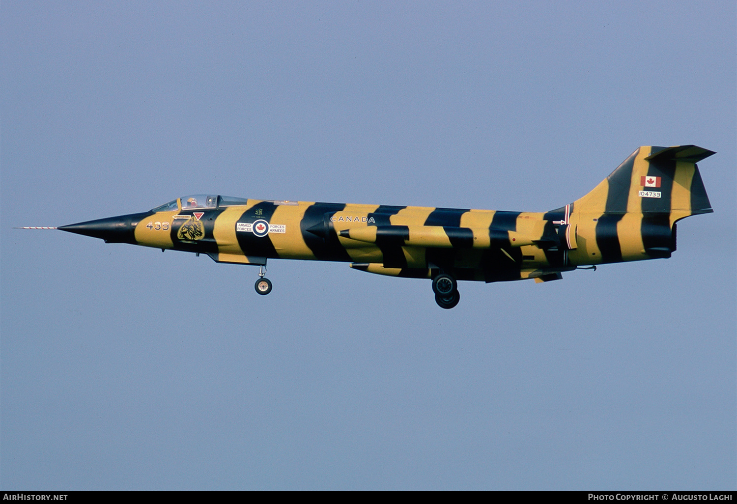 Aircraft Photo of 104739 | Lockheed CF-104 Starfighter | Canada - Air Force | AirHistory.net #644473