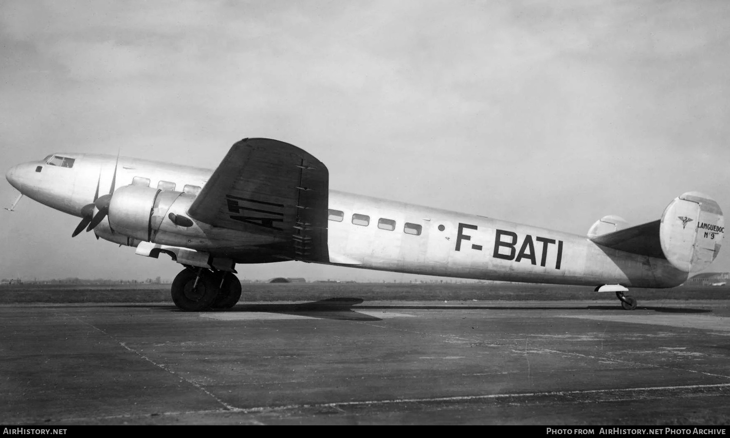 Aircraft Photo of F-BATI | Sud-Est SE-161 Languedoc | AirHistory.net #644490