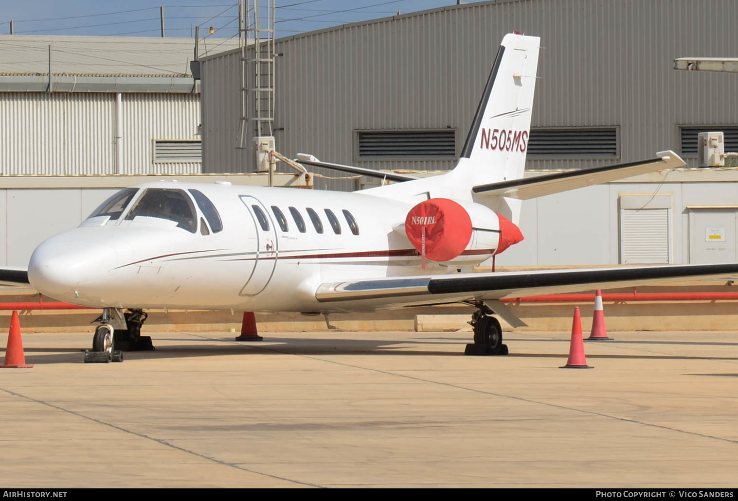 Aircraft Photo of N505MS | Cessna 550 Citation II | AirHistory.net #644492