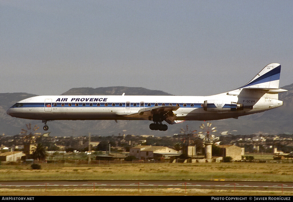 Aircraft Photo of F-GCVM | Aerospatiale SE-210 Caravelle 12 | Air Provence | AirHistory.net #644503