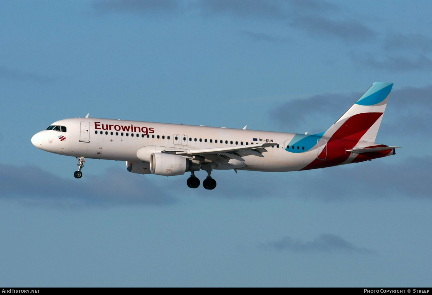 Aircraft Photo of 9H-EUN | Airbus A320-214 | Eurowings | AirHistory.net #644506