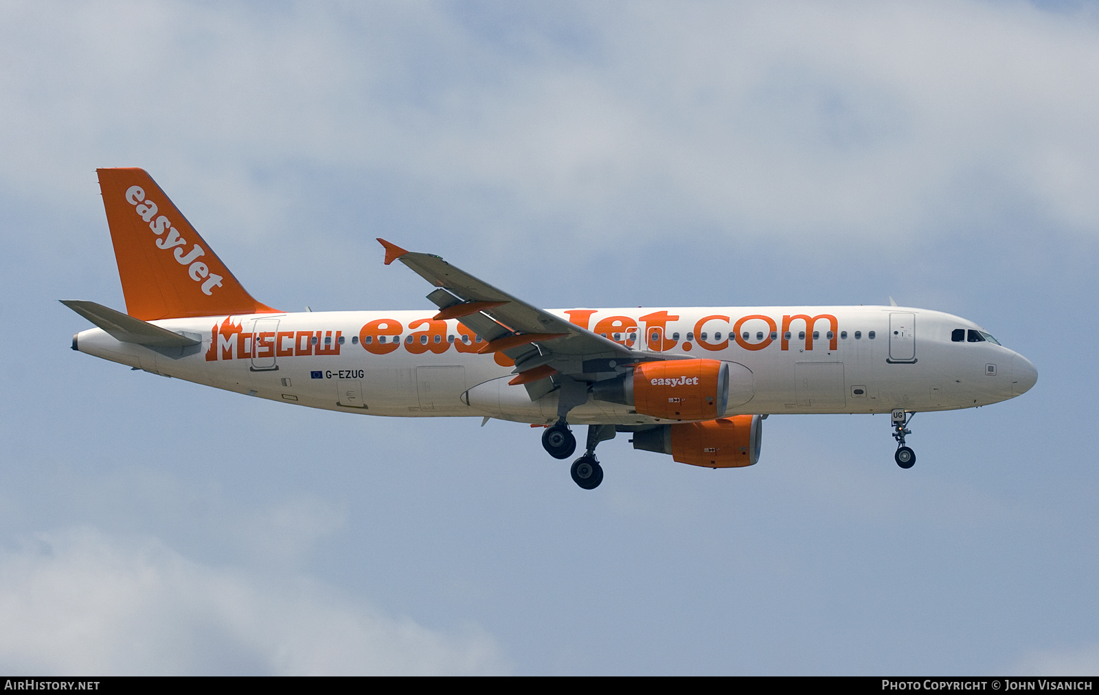Aircraft Photo of G-EZUG | Airbus A320-214 | EasyJet | AirHistory.net #644508