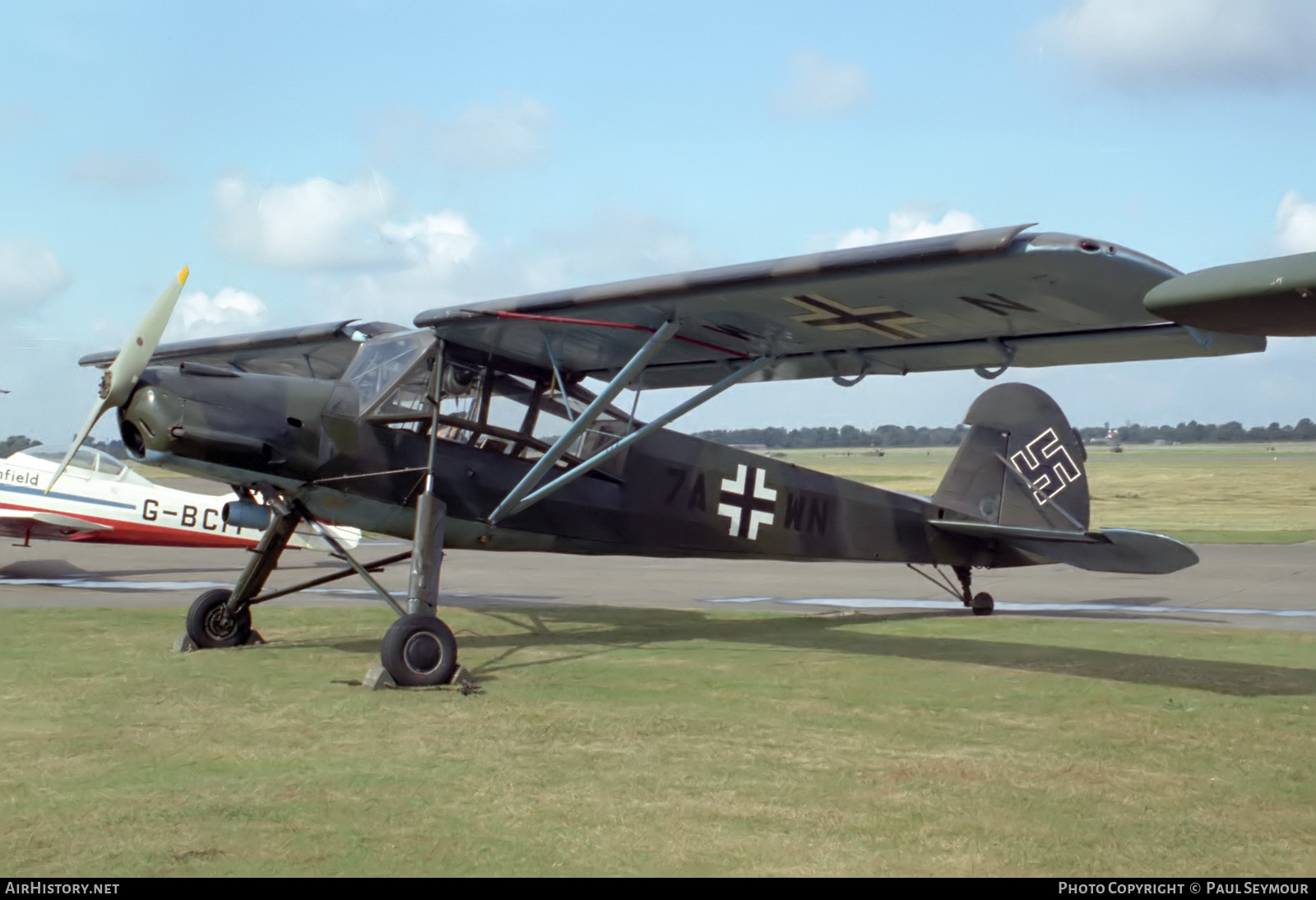 Aircraft Photo of G-AZMH | Morane-Saulnier MS.500 Criquet | Germany - Air Force | AirHistory.net #644530