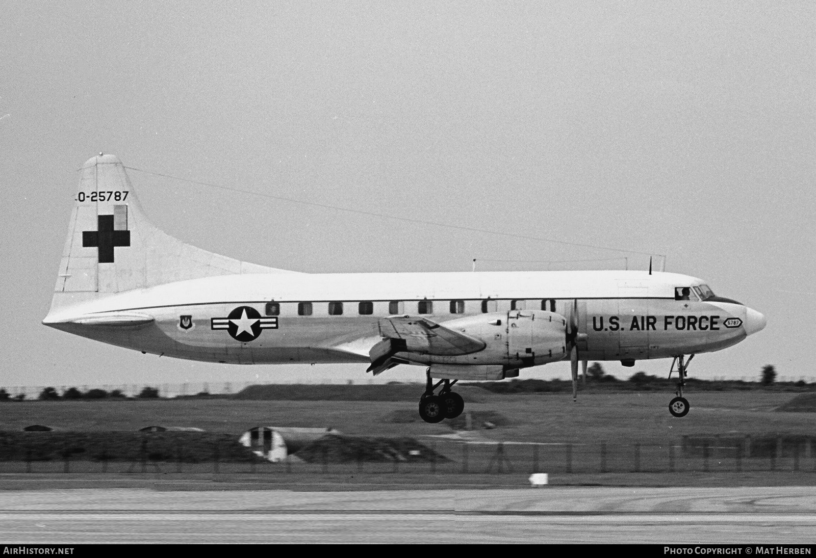 Aircraft Photo of 52-5787 / 0-25787 | Convair C-131A Samaritan | USA - Air Force | AirHistory.net #644533