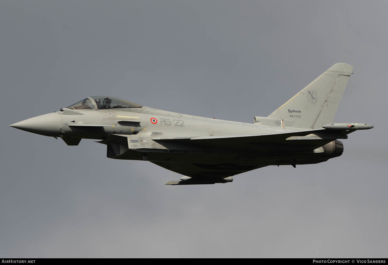 Aircraft Photo of MM7350 | Eurofighter F-2000A Typhoon | Italy - Air Force | AirHistory.net #644541