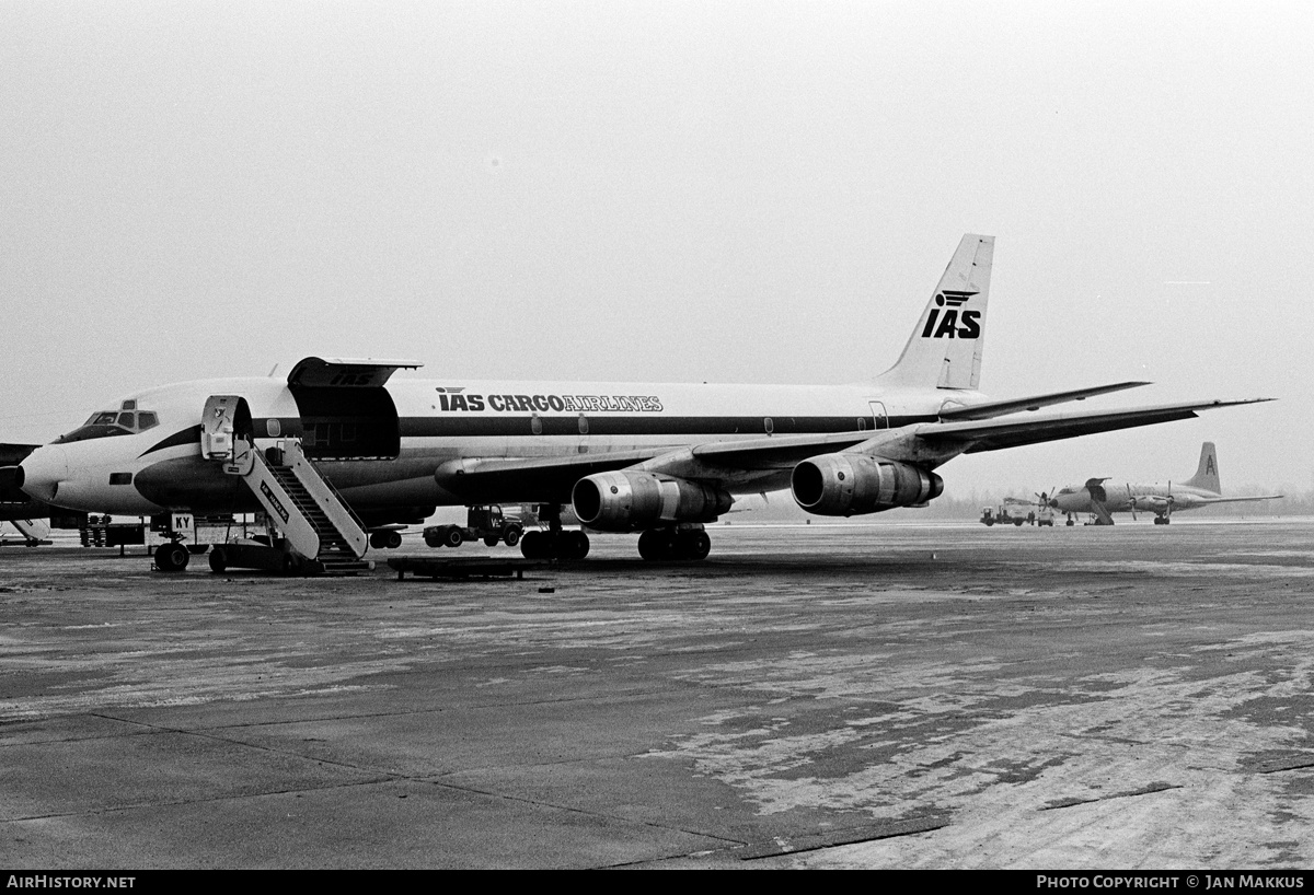 Aircraft Photo of G-BSKY | Douglas DC-8-55(F) | IAS Cargo Airlines - International Aviation Services | AirHistory.net #644563