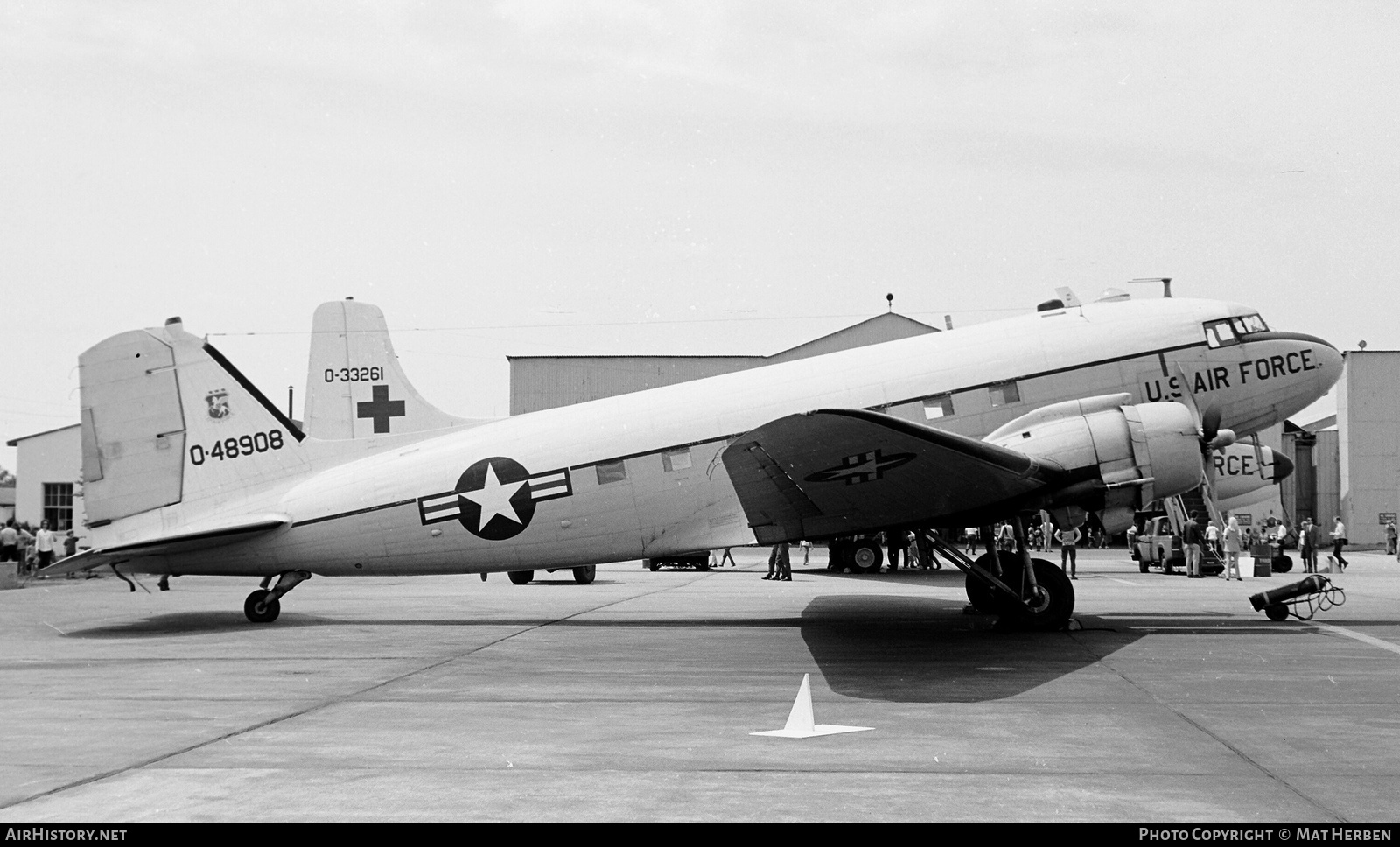 Aircraft Photo of 43-48908 / 0-48908 | Douglas C-47B Skytrain | USA - Air Force | AirHistory.net #644570
