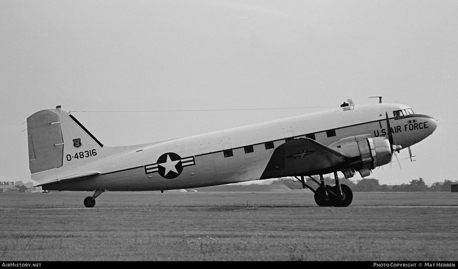 Aircraft Photo of 43-48316 | Douglas VC-47D Skytrain | USA - Air Force | AirHistory.net #644577