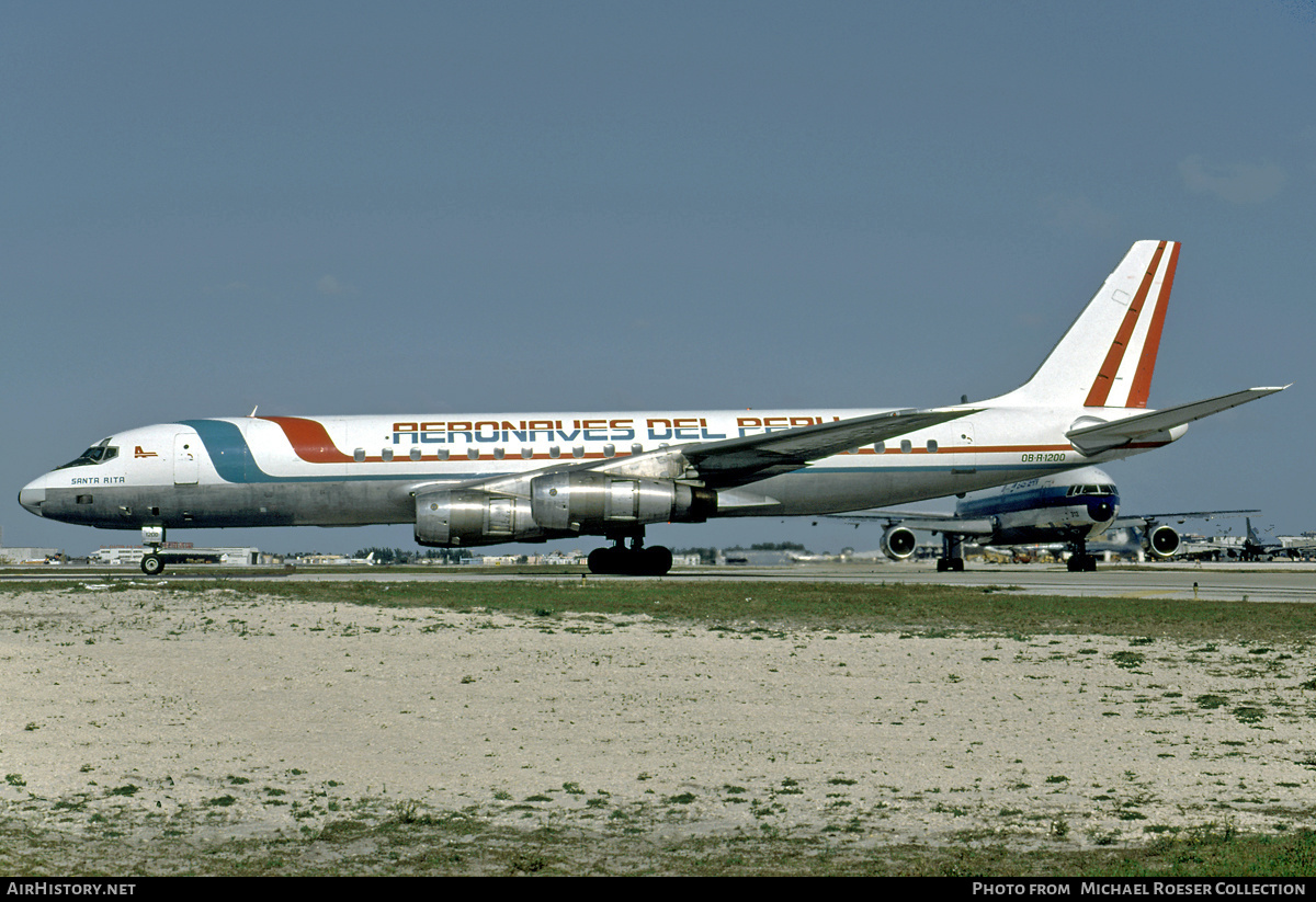 Aircraft Photo of OB-R-1200 | Douglas DC-8-55(F) | Aeronaves del Peru | AirHistory.net #644583