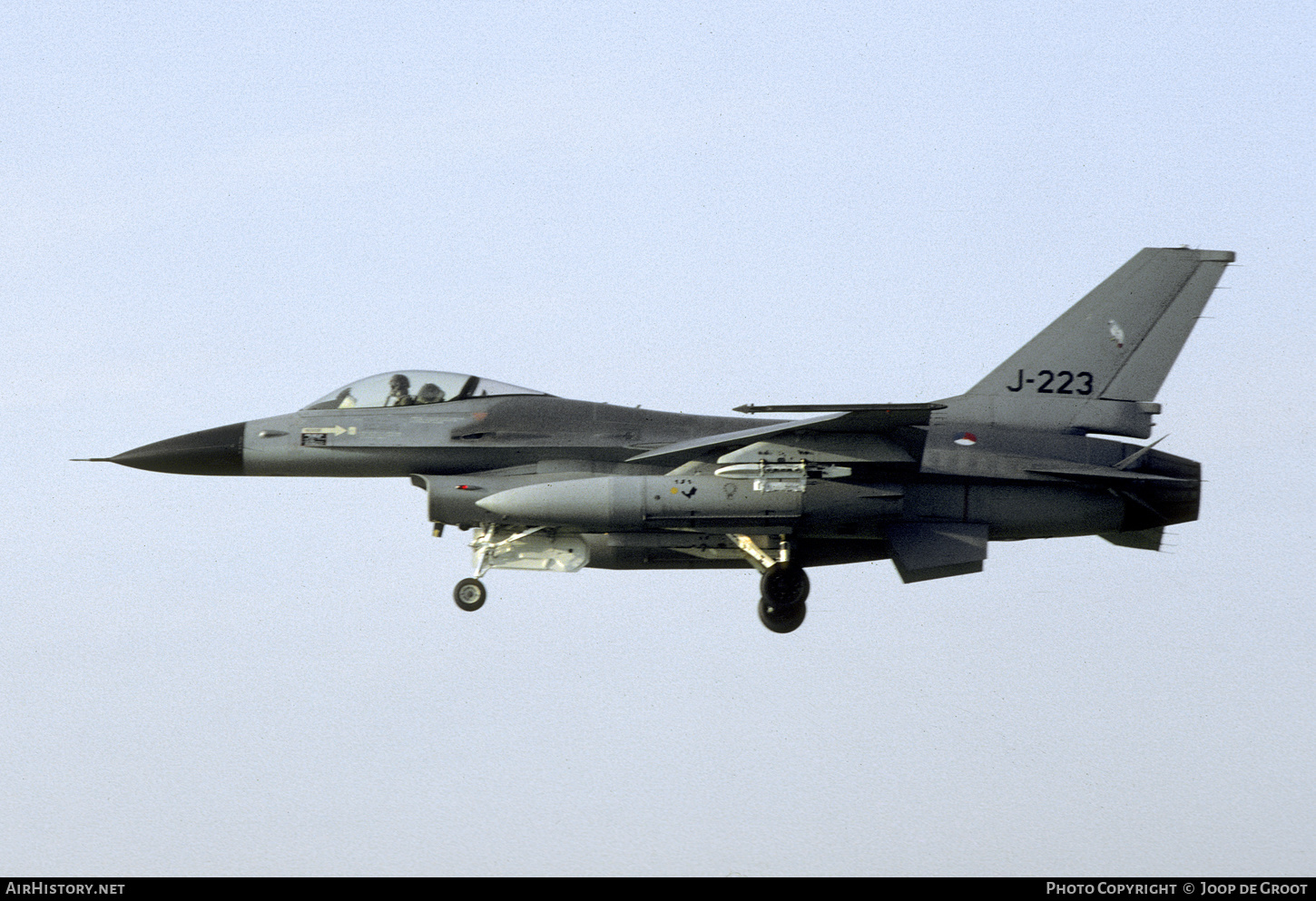 Aircraft Photo of J-223 | General Dynamics F-16A Fighting Falcon | Netherlands - Air Force | AirHistory.net #644597