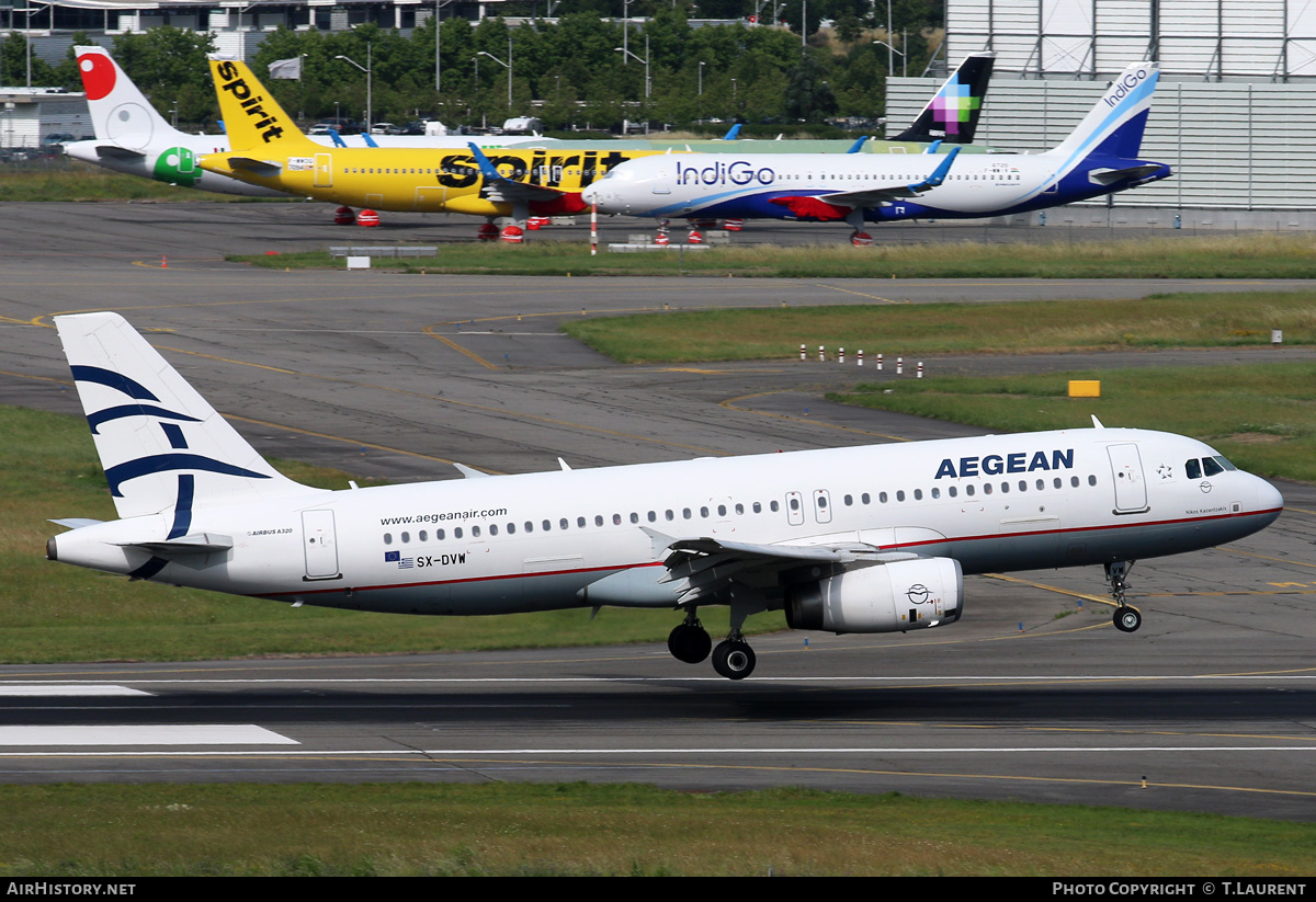 Aircraft Photo of SX-DVW | Airbus A320-232 | Aegean Airlines | AirHistory.net #644606