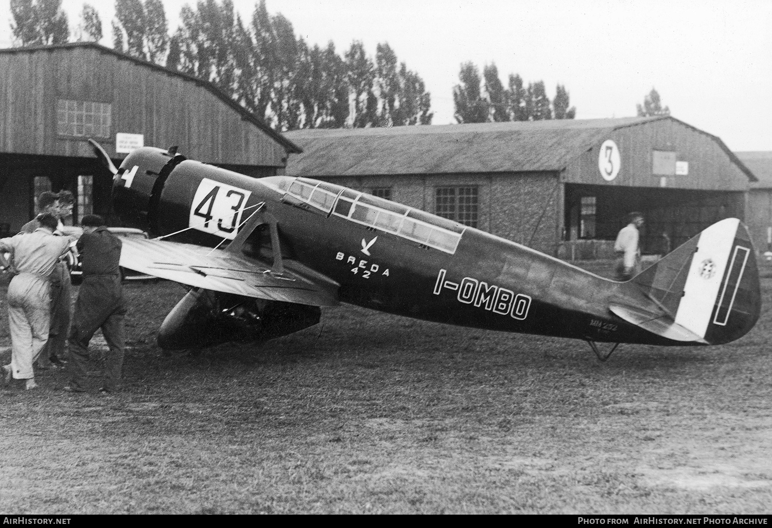 Aircraft Photo of I-OMBO / MM262 | Breda Ba.42 | AirHistory.net #644613