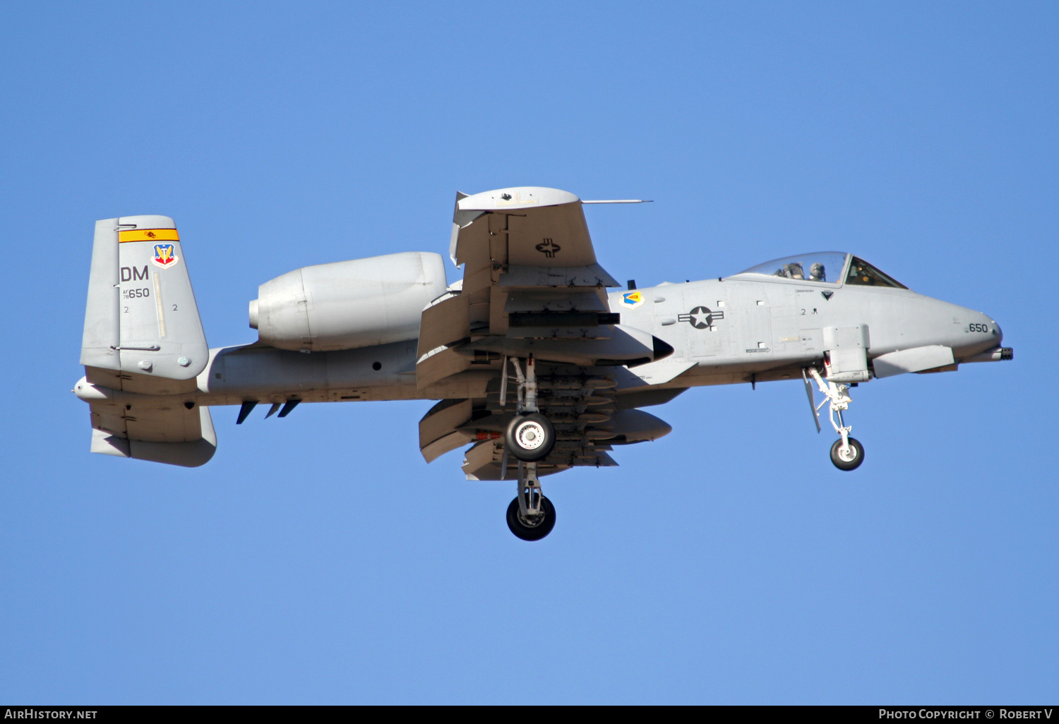 Aircraft Photo of 78-0650 / AF78-650 | Fairchild A-10A Thunderbolt II | USA - Air Force | AirHistory.net #644623