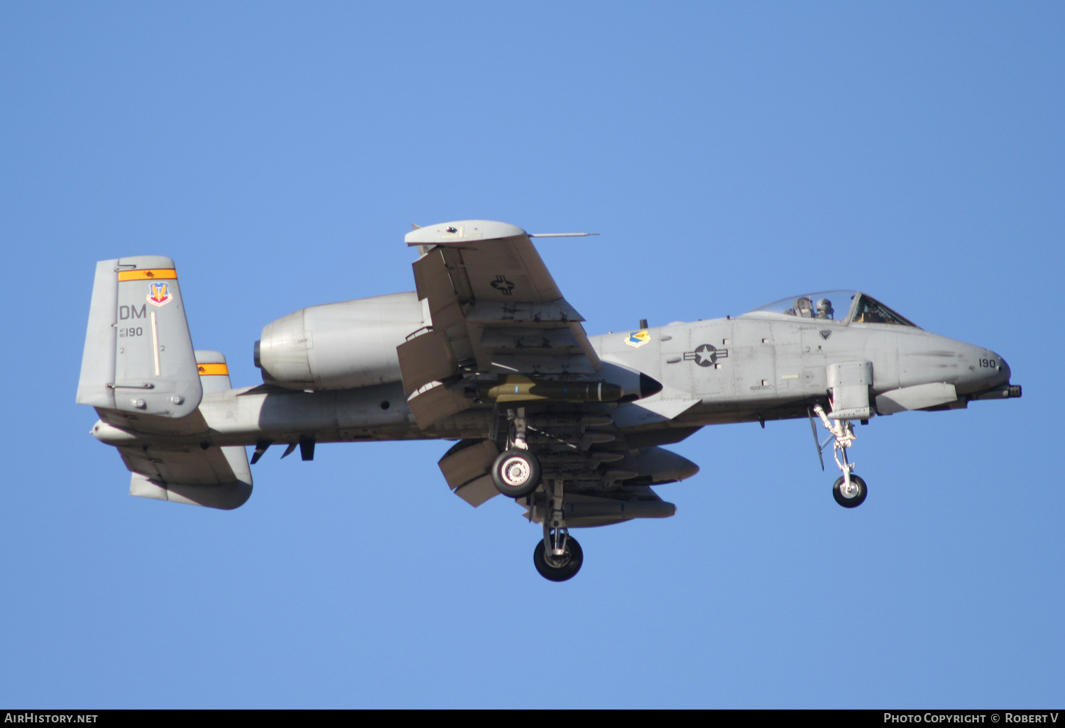 Aircraft Photo of 80-0190 / AF80-190 | Fairchild A-10A Thunderbolt II | USA - Air Force | AirHistory.net #644629