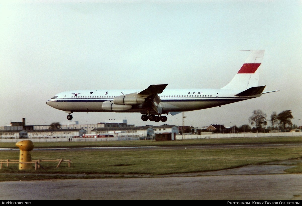 Aircraft Photo of B-2406 | Boeing 707-3J6B | CAAC - Civil Aviation Administration of China | AirHistory.net #644655