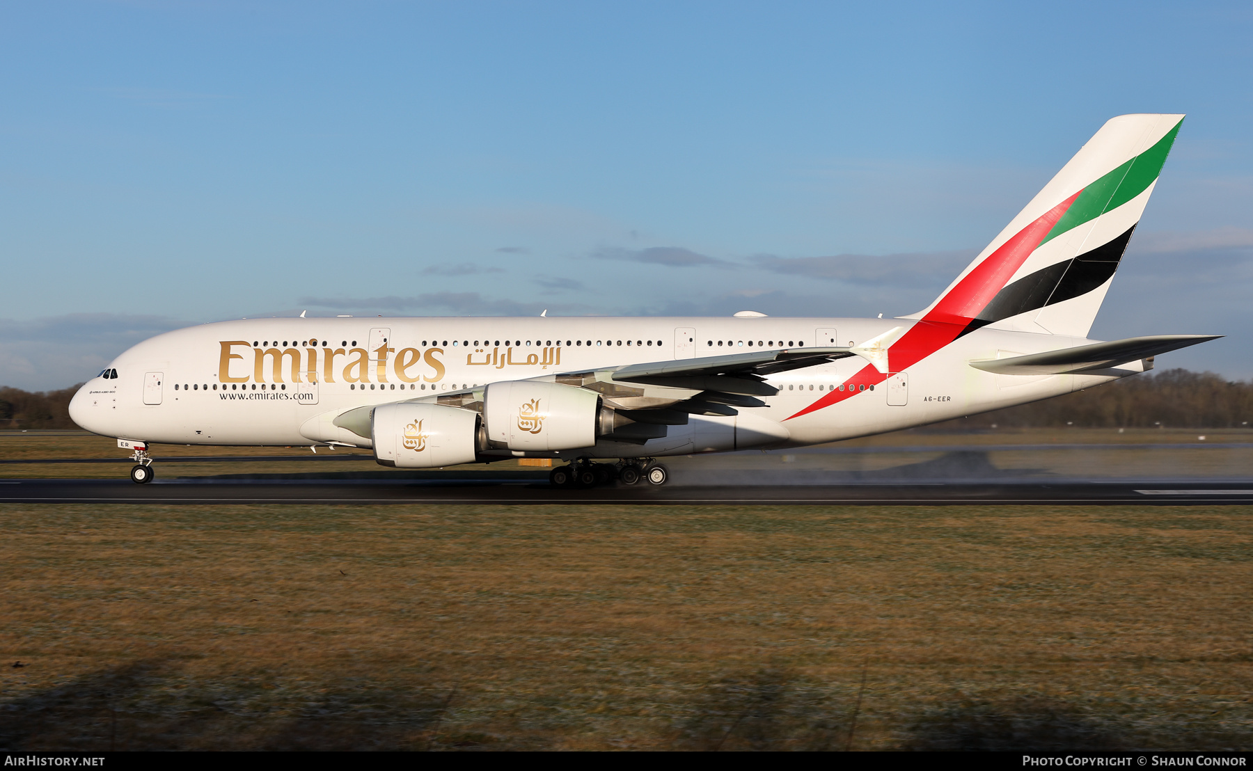 Aircraft Photo of A6-EER | Airbus A380-861 | Emirates | AirHistory.net #644656