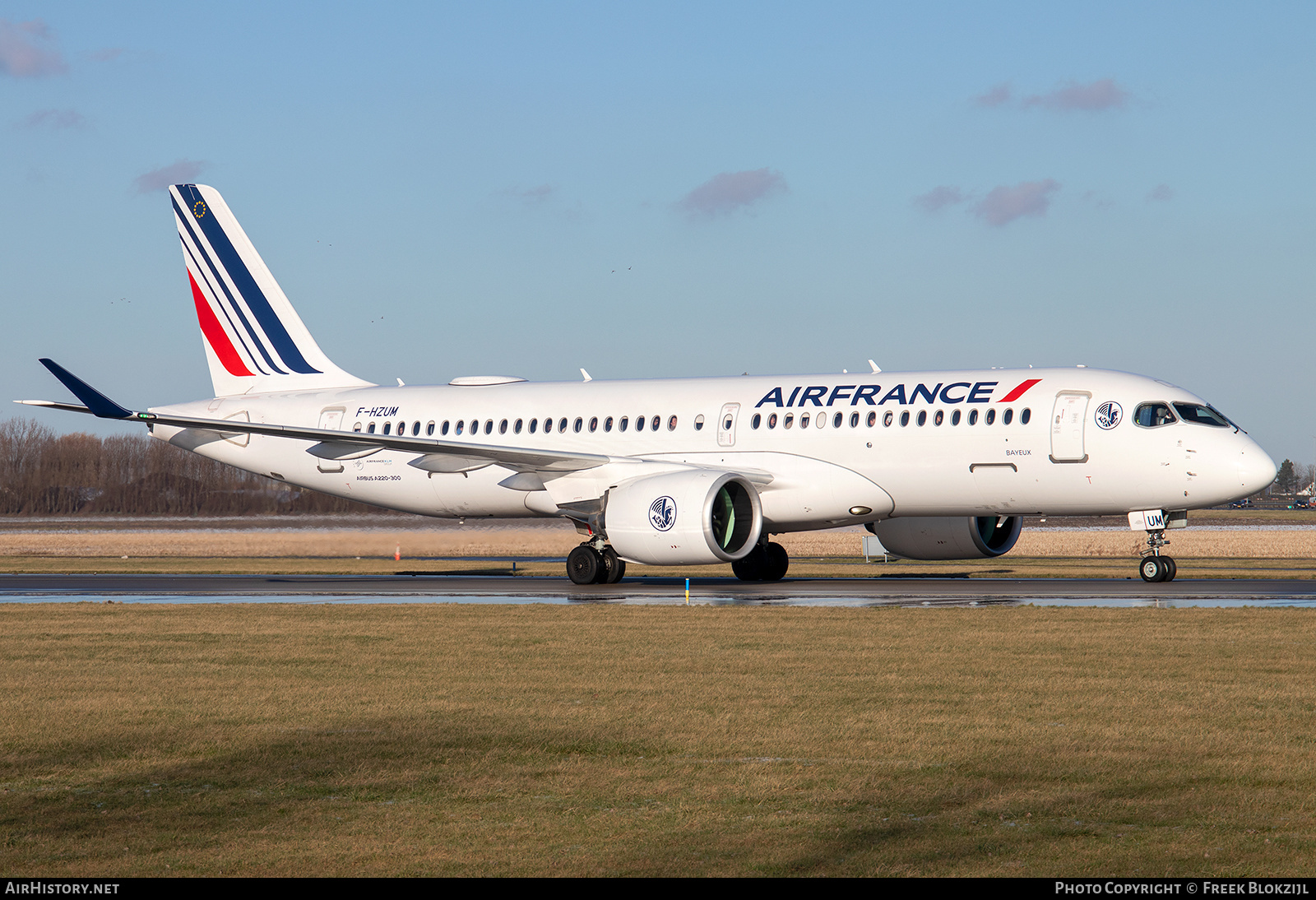 Aircraft Photo of F-HZUM | Airbus A220-371 (BD-500-1A11) | Air France | AirHistory.net #644675