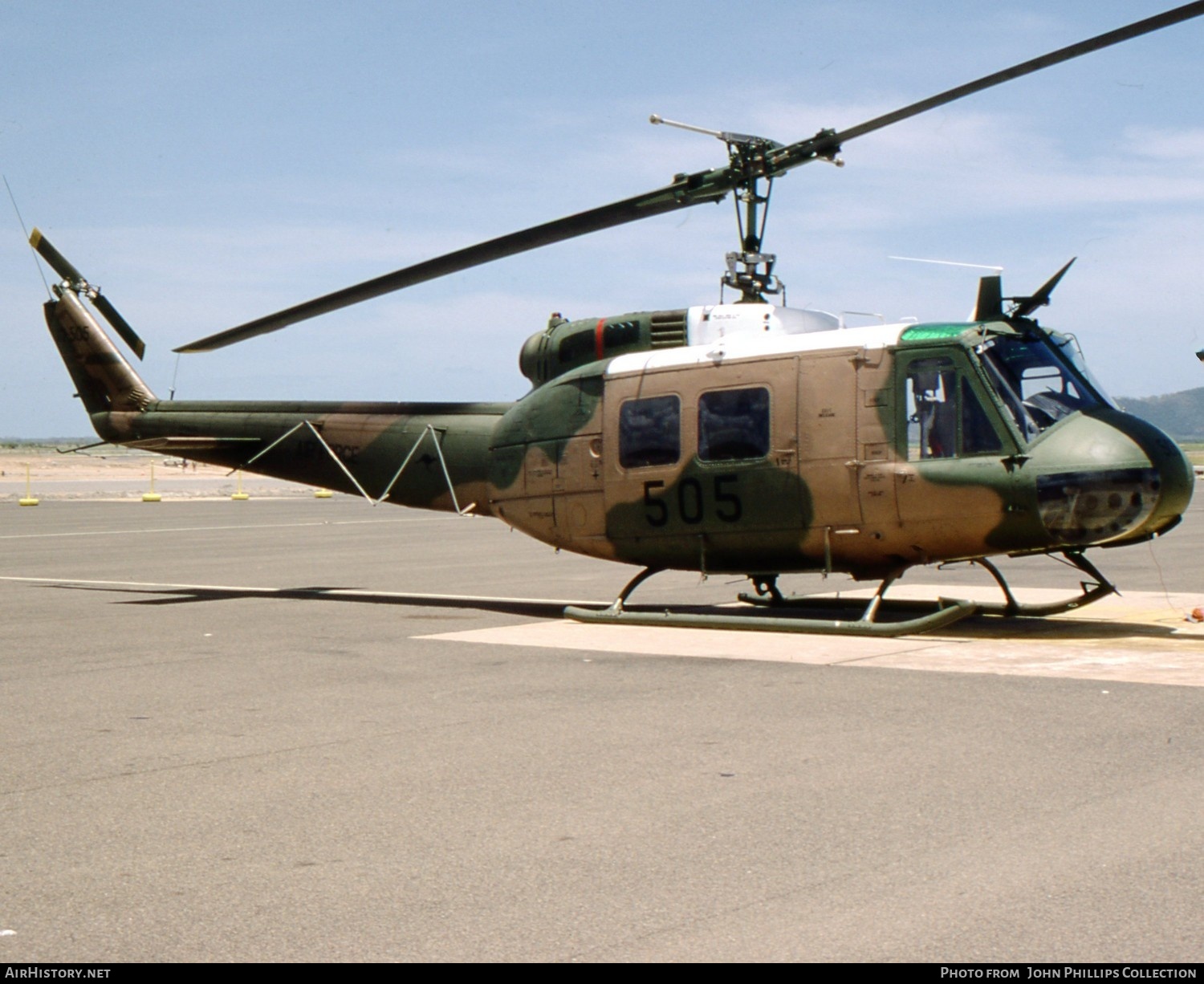 Aircraft Photo of A2-505 | Bell UH-1H Iroquois | Australia - Air Force | AirHistory.net #644704
