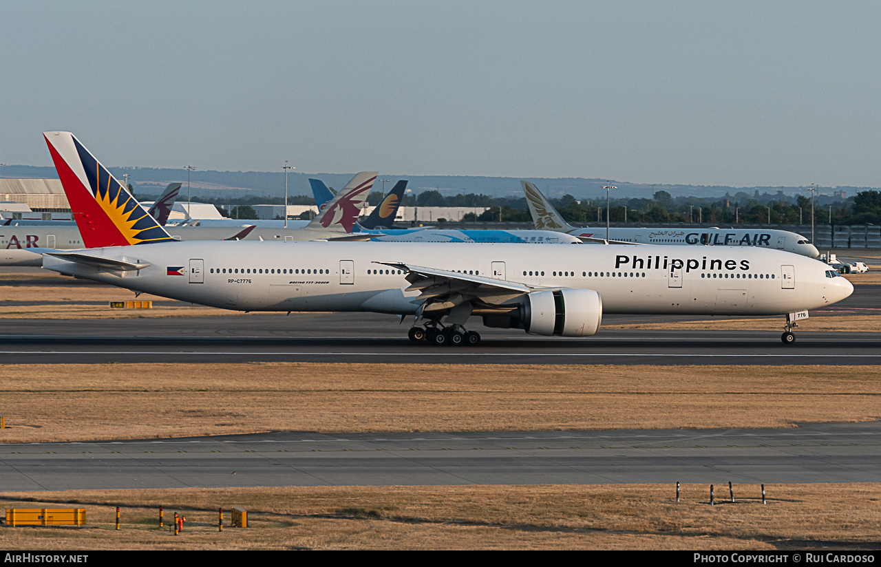 Aircraft Photo of RP-C7776 | Boeing 777-36N/ER | Philippine Airlines | AirHistory.net #644714