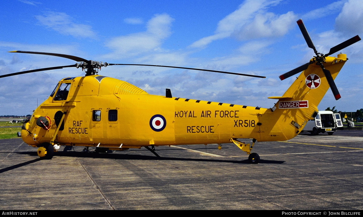 Aircraft Photo of XR518 | Westland WS-58 Wessex HAR.2 | UK - Air Force | AirHistory.net #644745