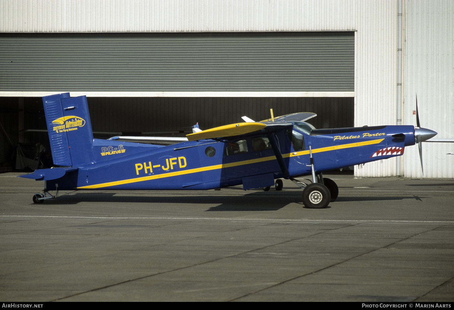 Aircraft Photo of PH-JFD | Pilatus PC-6/B2-H4 Turbo Porter | Skydive Rotterdam | AirHistory.net #644748