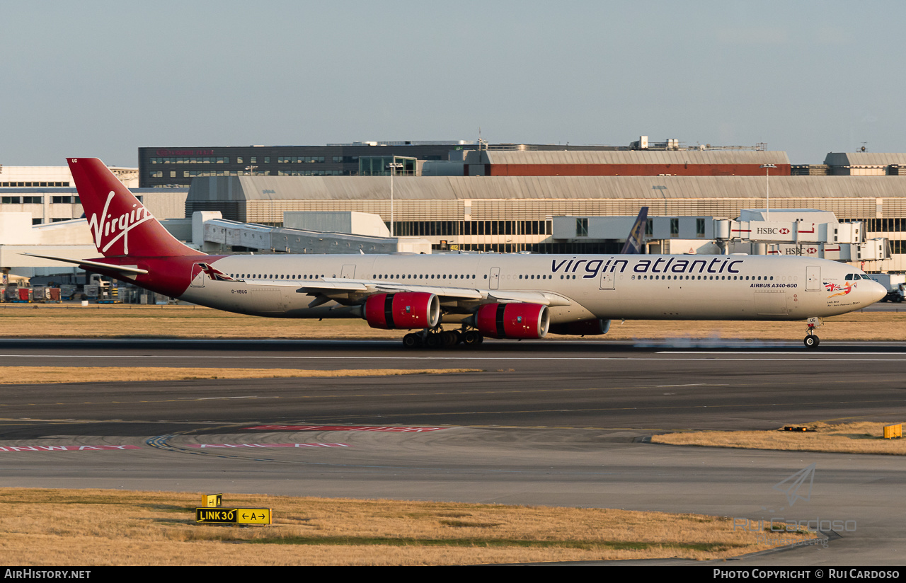 Aircraft Photo of G-VBUG | Airbus A340-642 | Virgin Atlantic Airways | AirHistory.net #644751