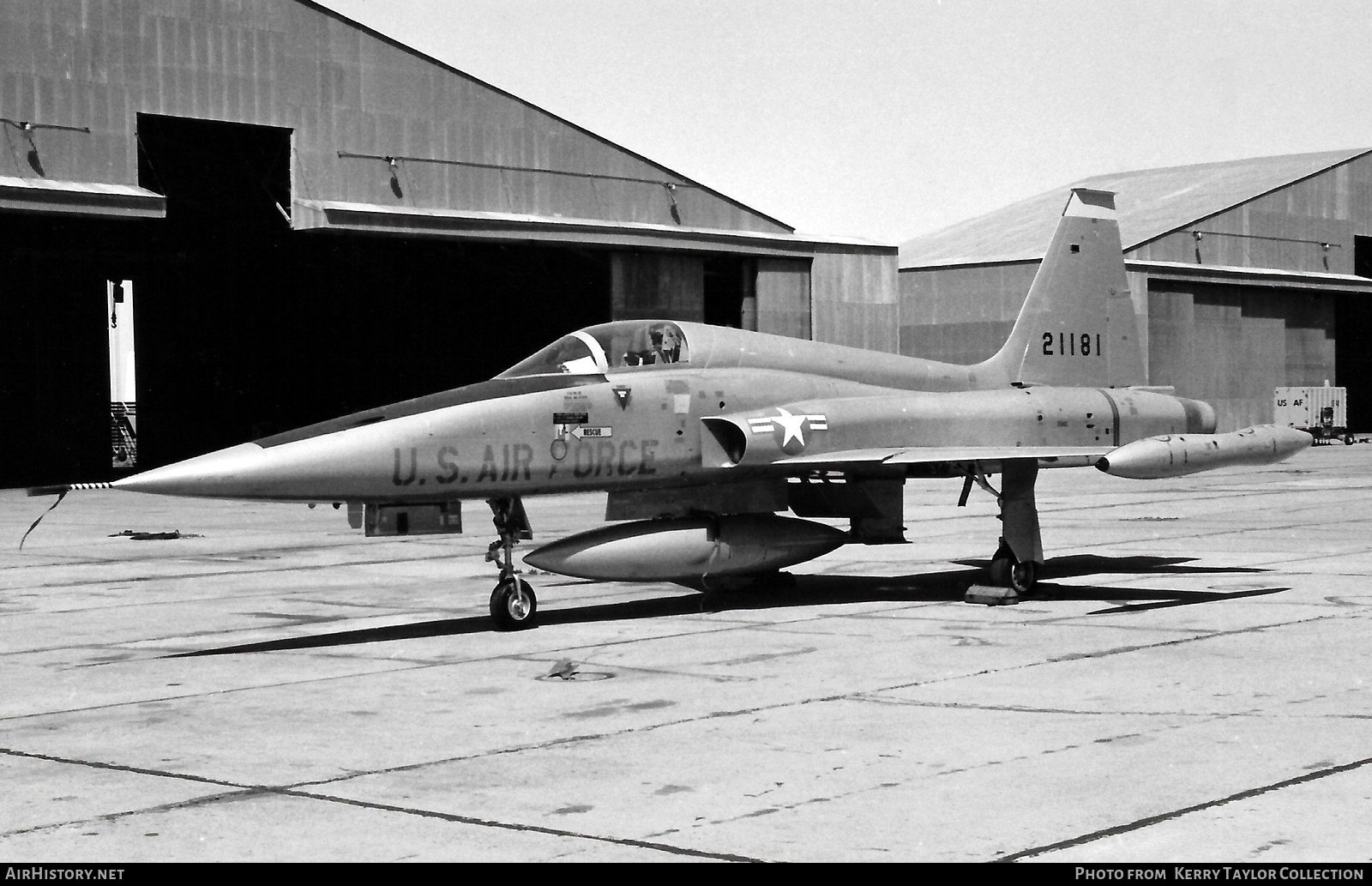 Aircraft Photo of 67-21181 / 21181 | Northrop F-5A Freedom Fighter | USA - Air Force | AirHistory.net #644758