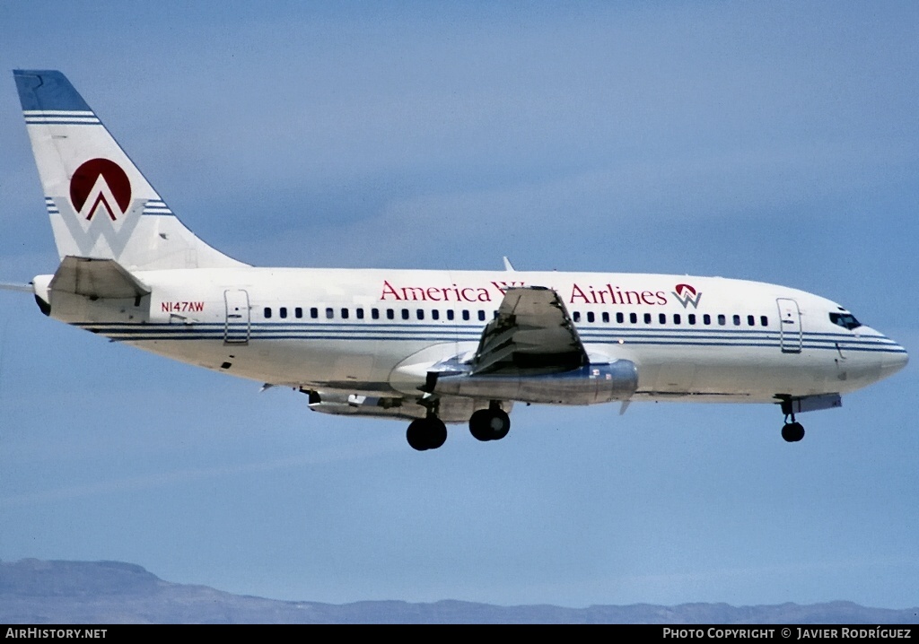 Aircraft Photo of N147AW | Boeing 737-297/Adv | America West Airlines | AirHistory.net #644765