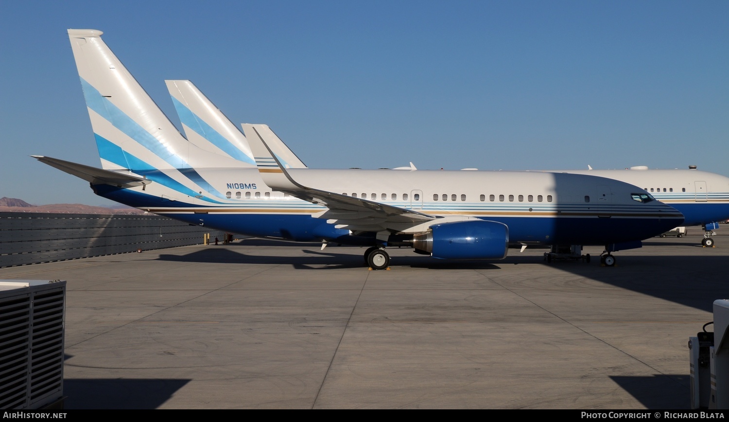 Aircraft Photo of N108MS | Boeing 737-7BC BBJ | Las Vegas Sands | AirHistory.net #644779
