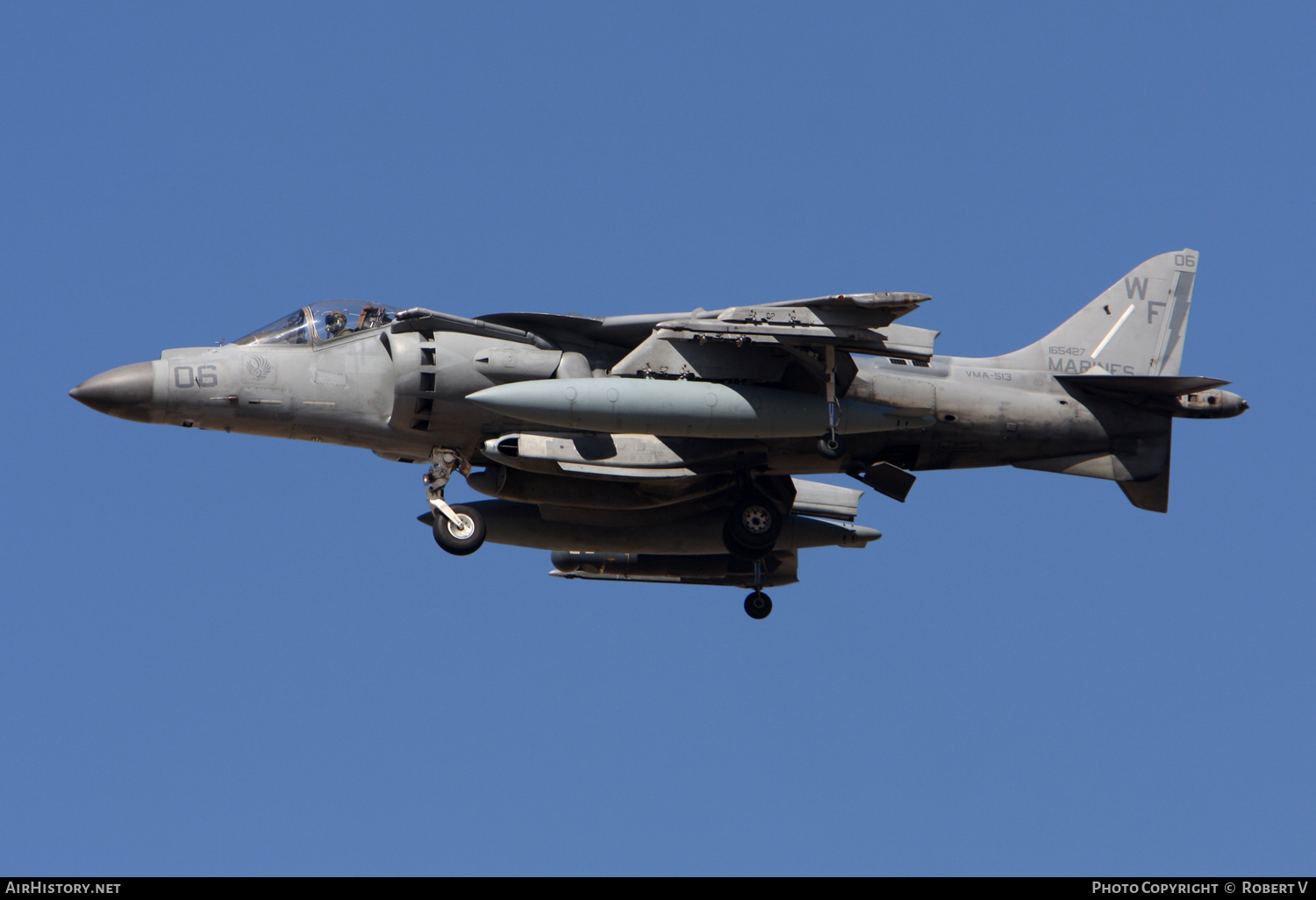 Aircraft Photo of 165427 | Boeing AV-8B(R) Harrier II+ | USA - Marines | AirHistory.net #644782