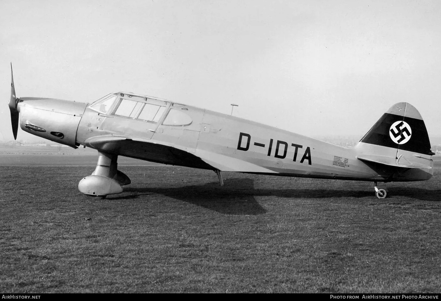 Aircraft Photo of D-IDTA | Klemm Kl 36B | AirHistory.net #644787