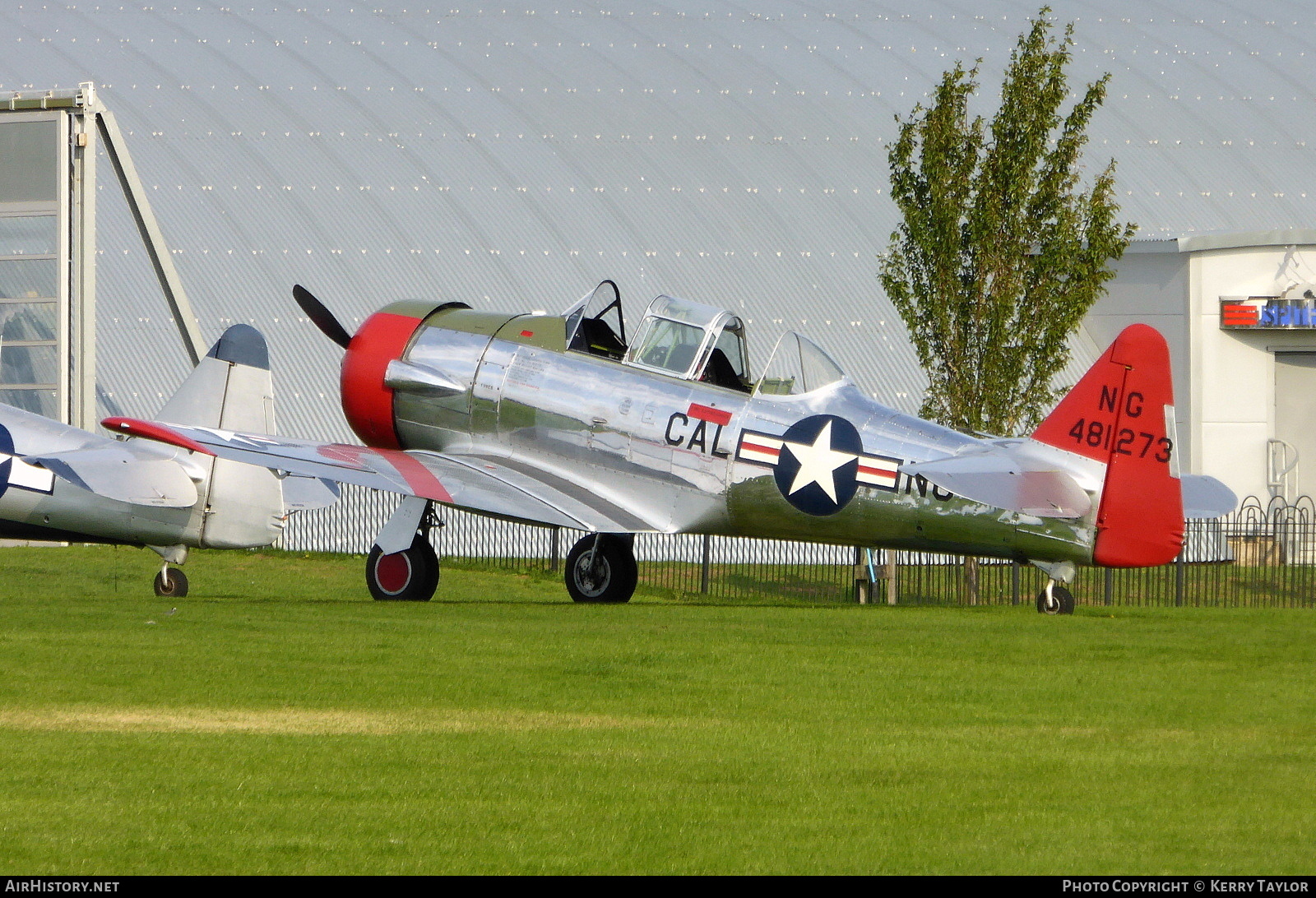 Aircraft Photo of G-CJWE / 481273 | North American T-6J Harvard Mk IV | USA - Air Force | AirHistory.net #644798