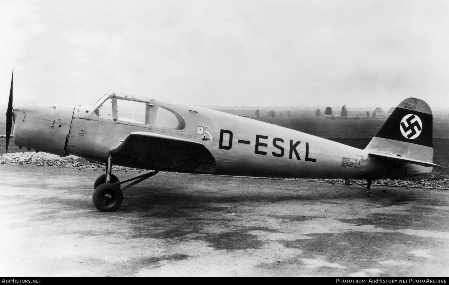Aircraft Photo of D-ESKL | Klemm Kl 107 V5 | AirHistory.net #644803
