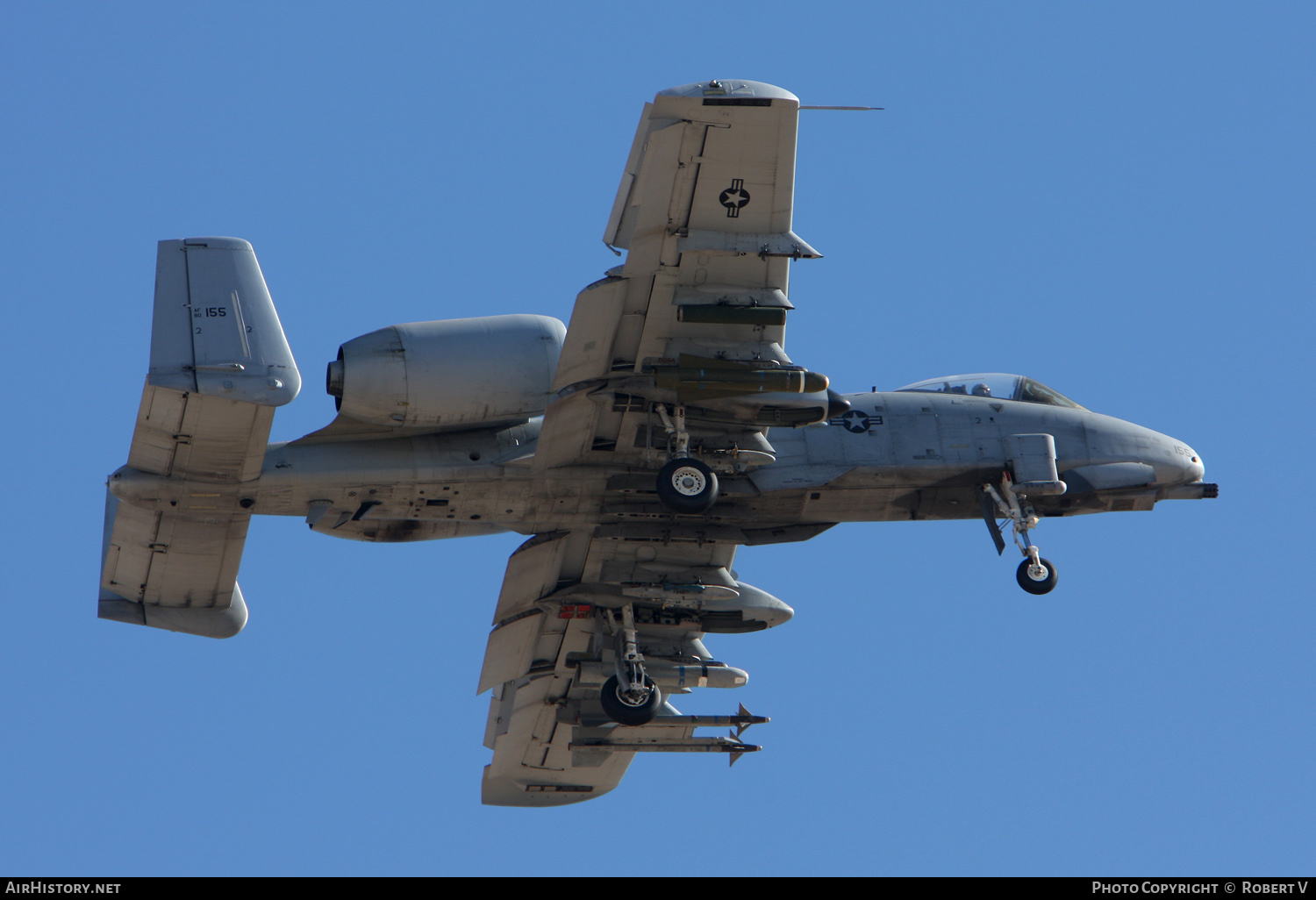 Aircraft Photo of 80-0155 / AF80-155 | Fairchild A-10A Thunderbolt II | USA - Air Force | AirHistory.net #644815