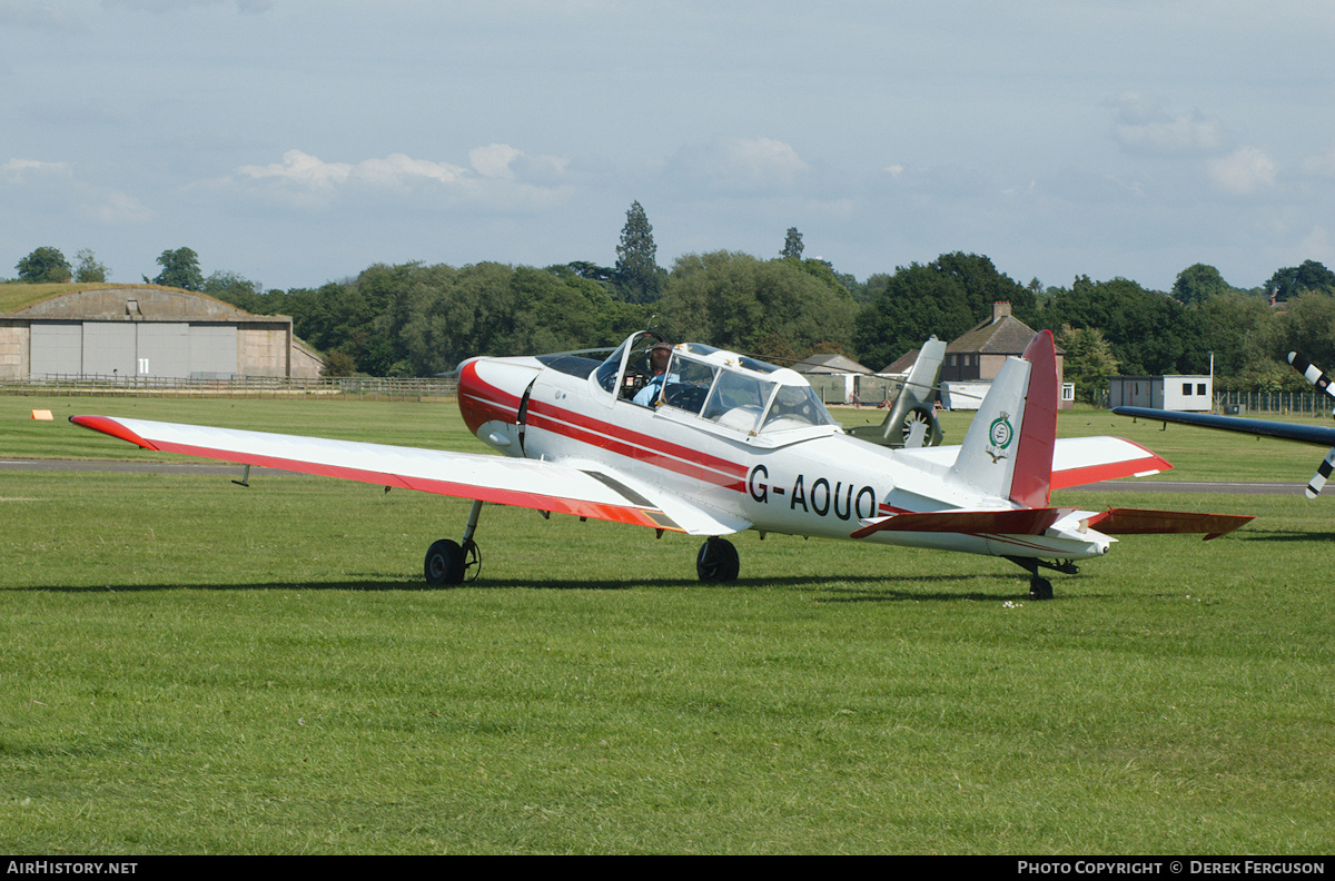 Aircraft Photo of G-AOUO | De Havilland Canada DHC-1 Chipmunk Mk22 | Royal Air Force Gliding and Soaring Association - RAFGSA | AirHistory.net #644817