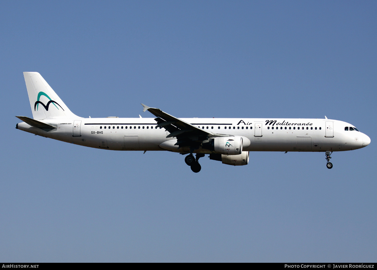 Aircraft Photo of SX-BHS | Airbus A321-111 | Air Méditerranée | AirHistory.net #644825