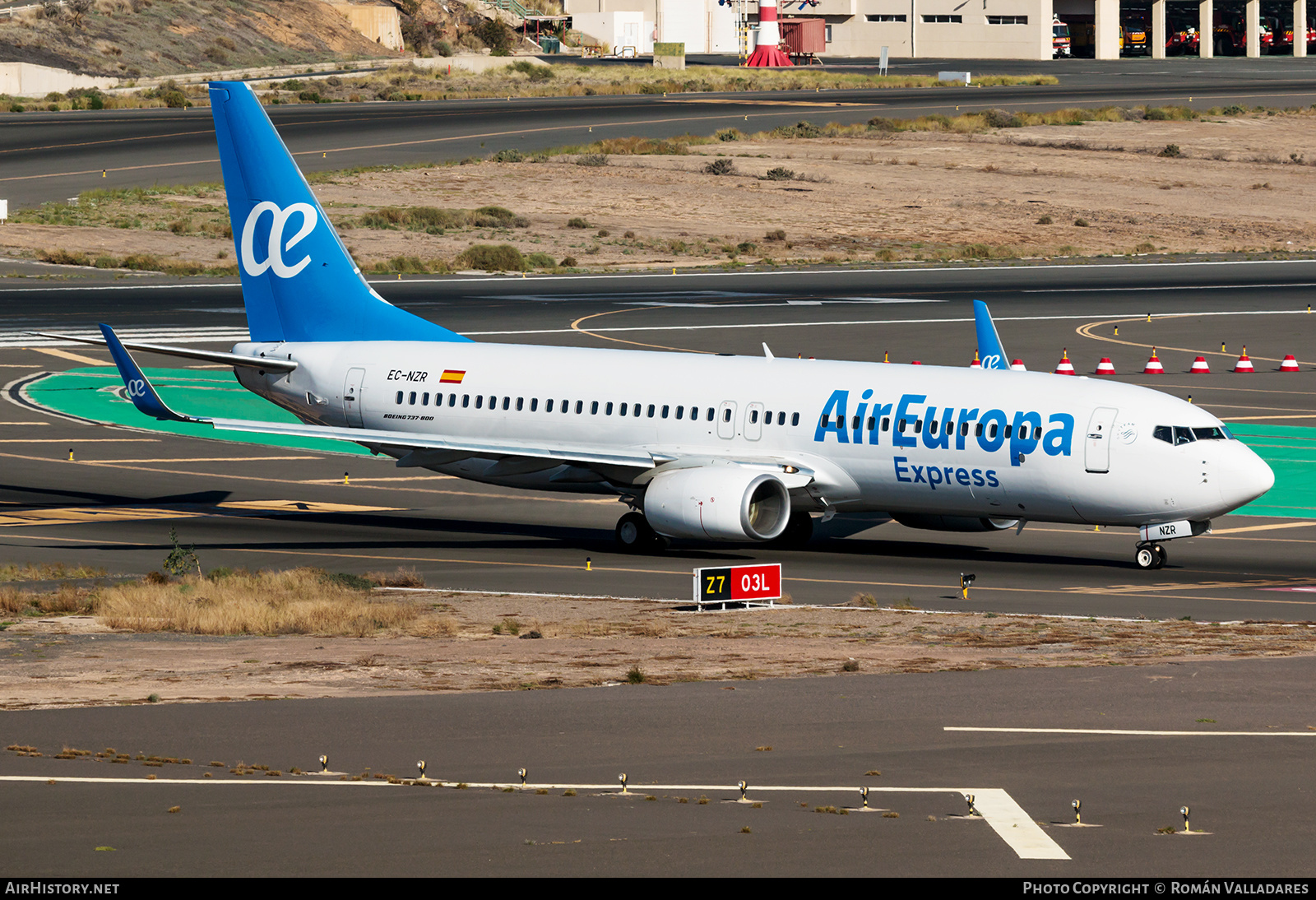 Aircraft Photo of EC-NZR | Boeing 737-8AS | Air Europa Express | AirHistory.net #644829