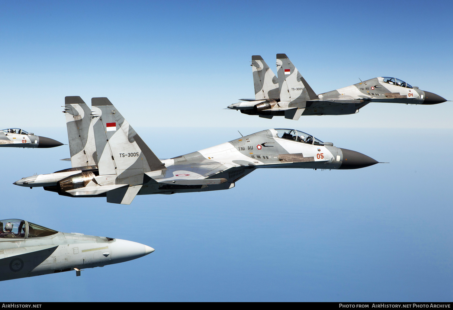 Aircraft Photo of TS-3005 | Sukhoi Su-30MK2 | Indonesia - Air Force | AirHistory.net #644833