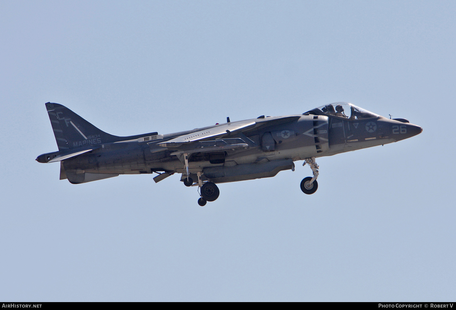 Aircraft Photo of 164134 | Boeing AV-8B Harrier II+ | USA - Marines | AirHistory.net #644839