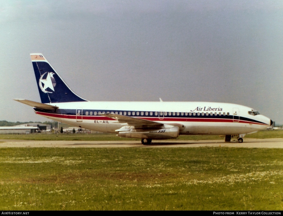 Aircraft Photo of EL-AIL | Boeing 737-2Q5C/Adv | Air Liberia | AirHistory.net #644842