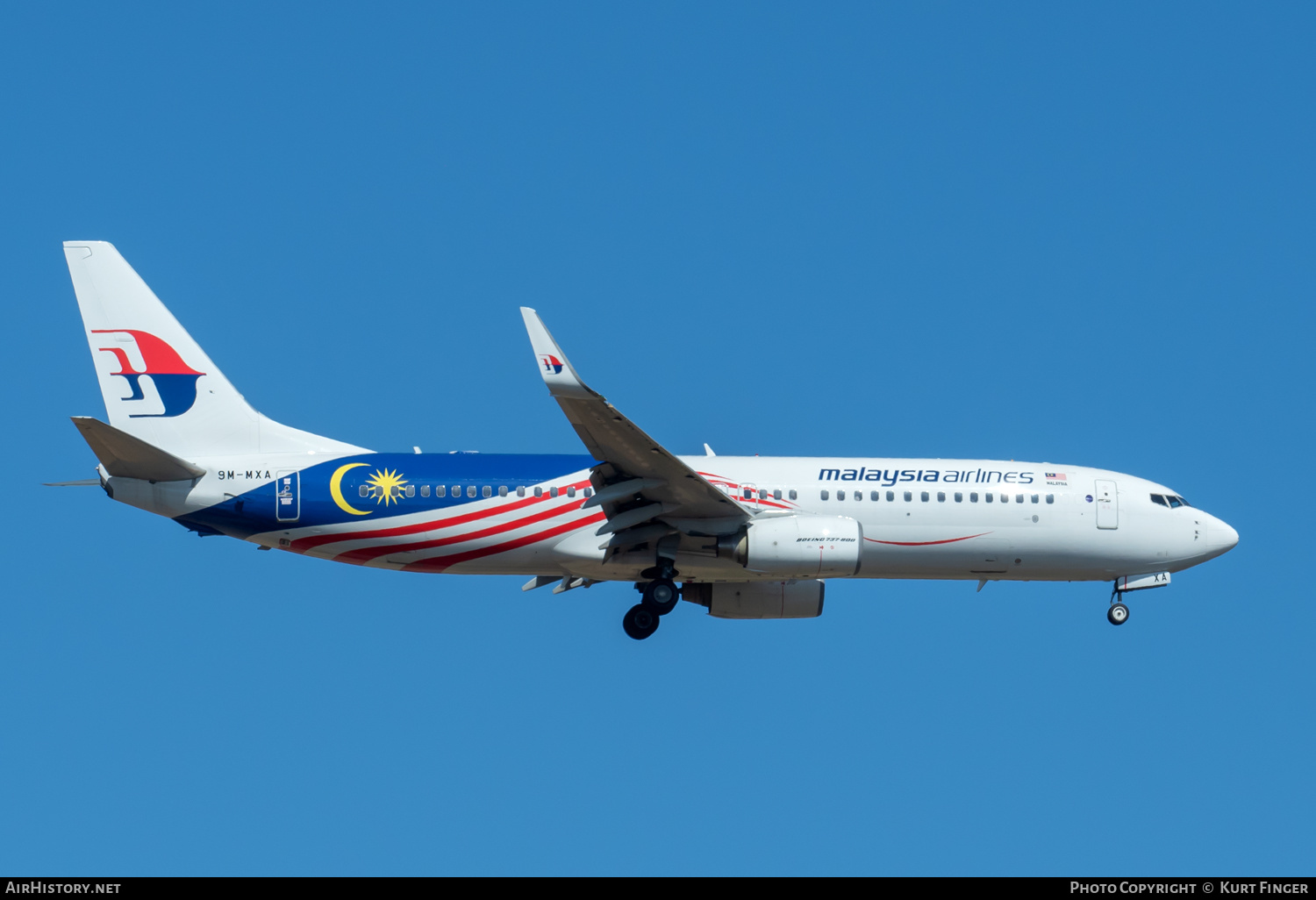 Aircraft Photo of 9M-MXA | Boeing 737-8H6 | Malaysia Airlines | AirHistory.net #644846