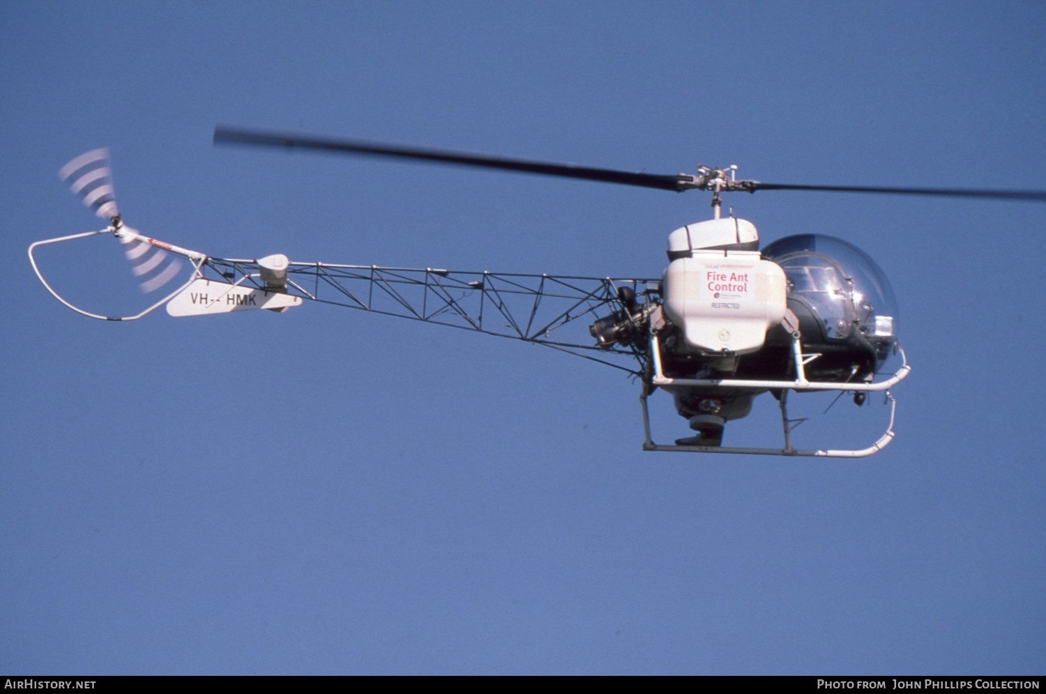 Aircraft Photo of VH-HMK | Westland-Bell 47G-3B-1 Soloy | AirHistory.net #644849