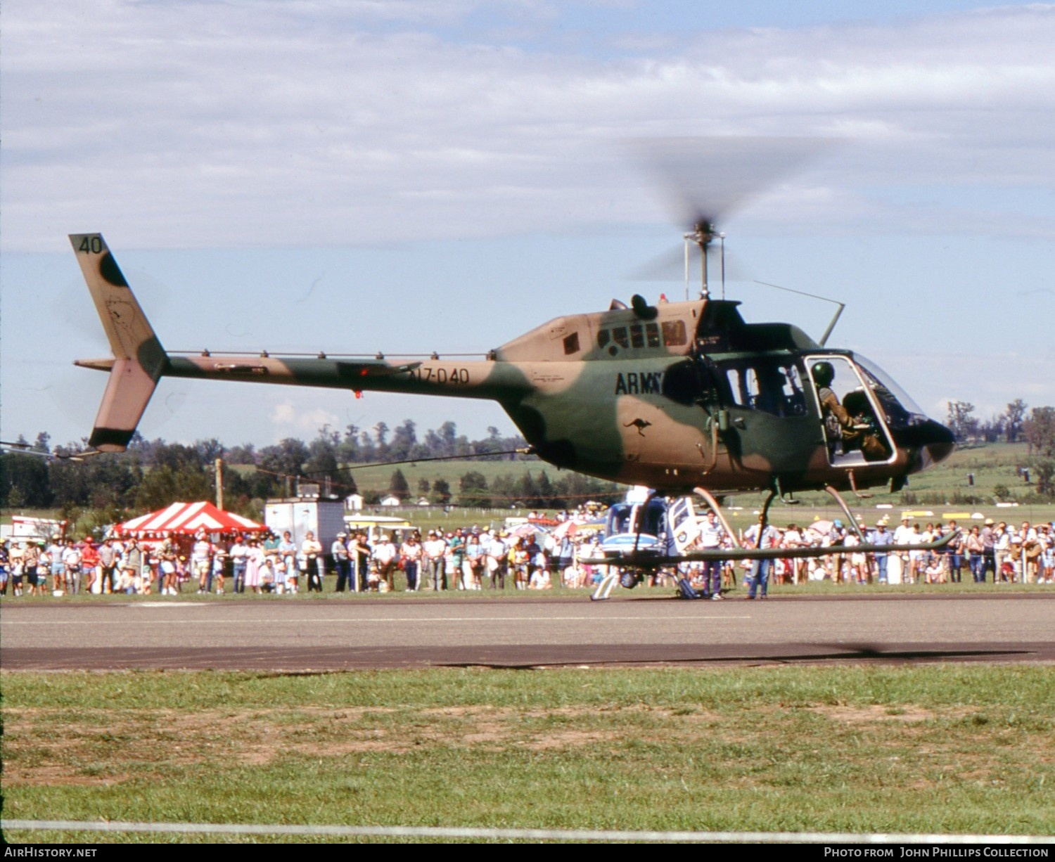 Aircraft Photo of A17-040 | Bell 206B-1 Kiowa | Australia - Army | AirHistory.net #644854