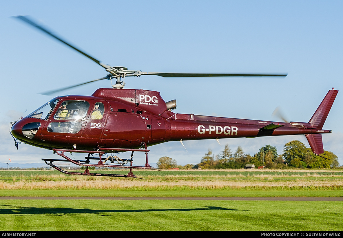 Aircraft Photo of G-PDGR | Aerospatiale AS-350B-2 Ecureuil | PDG Helicopters | AirHistory.net #644868