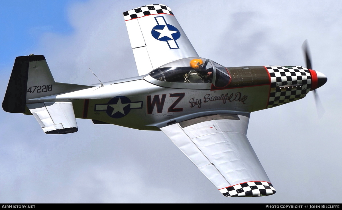 Aircraft Photo of G-MUZY / 472218 | Titan T-51 Mustang | USA - Air Force | AirHistory.net #644885