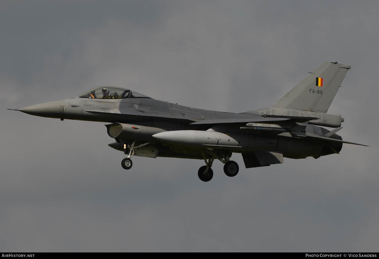 Aircraft Photo of FA-89 | General Dynamics F-16AM Fighting Falcon | Belgium - Air Force | AirHistory.net #644894