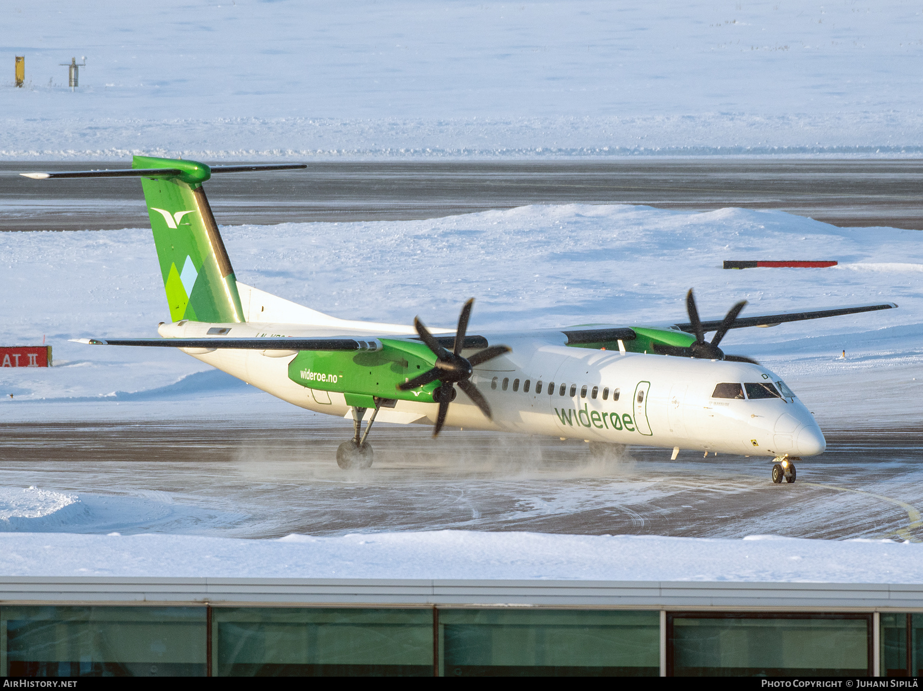 Aircraft Photo of LN-WDG | Bombardier DHC-8-402 Dash 8 | Widerøe | AirHistory.net #644910