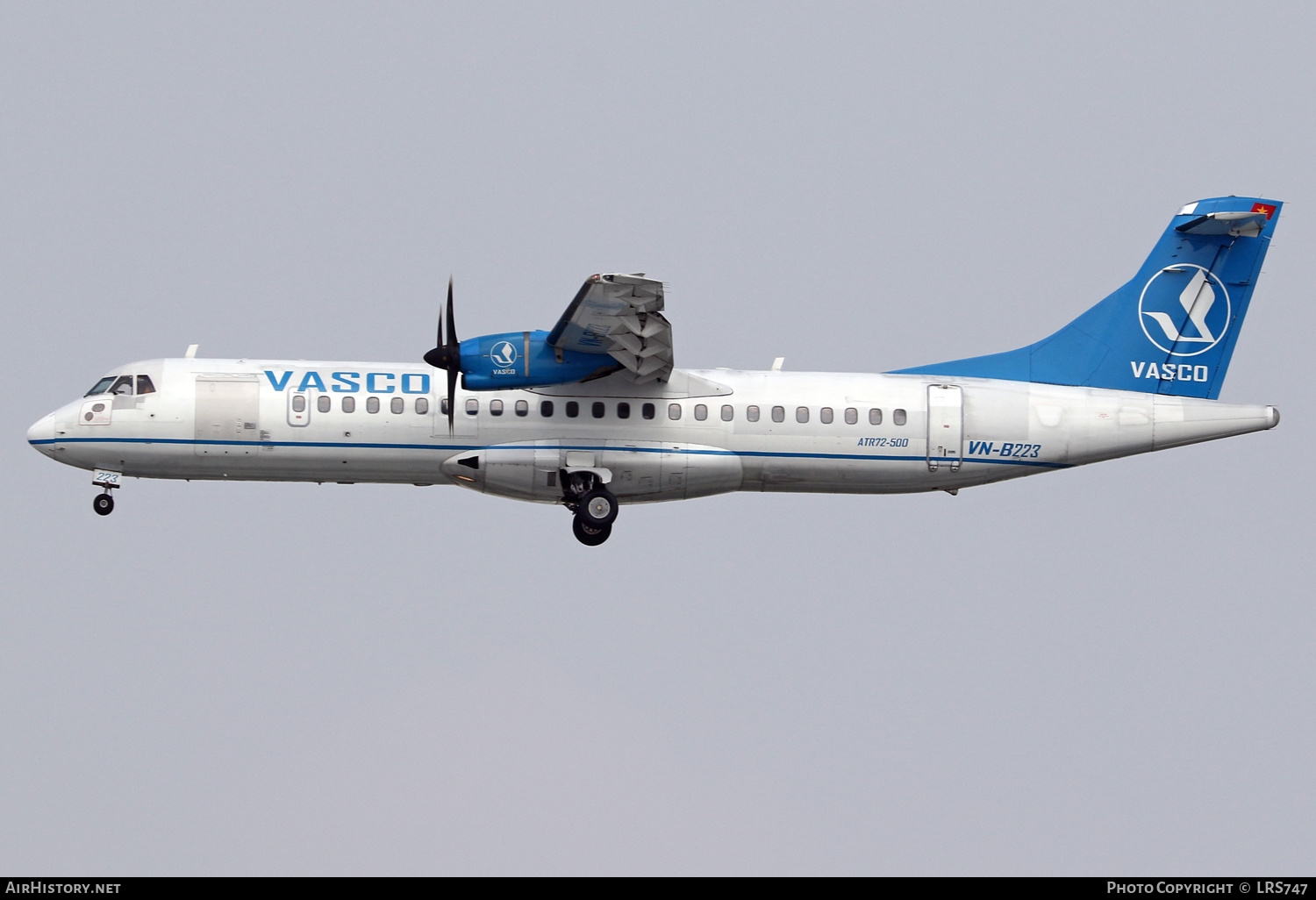 Aircraft Photo of VN-B223 | ATR ATR-72-500 (ATR-72-212A) | Vietnam Air Services - VASCO | AirHistory.net #644918
